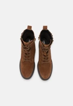 Geox Damiana - Stivaletti Stringati - Brown -Geox Offerte Negozio 0361db4d0b644e8389a8accba3294ce6