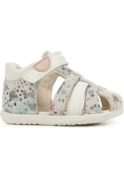 Geox B Macchia Gir - Sandali - Off White