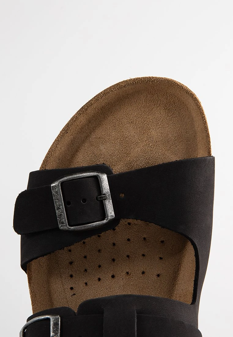 Geox U Sandal Ghita A Lea - Sandali - Schwarz 5 Geox U Sandal Ghita A Lea - Sandali - Schwarz - immagine 5