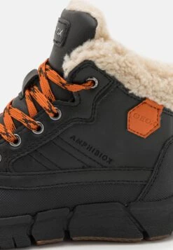 Geox J Flexyper Boy B Abx - Stivaletti Stringati - Black/Orange 11 Geox J Flexyper Boy B Abx - Stivaletti Stringati - Black/Orange -Geox Offerte Negozio 0981a69382b34713b9b743b492306f74