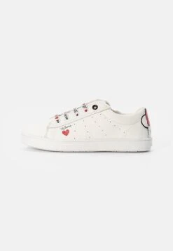 Geox Disney Minnie Mouse Kathe GirlSneakers BasseWhite/Red Bambini Sneakers GE113D0CX-A11