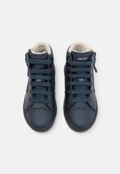 Geox Gisli Girl Warm - Sneakers Alte - Navy/Silver -Geox Offerte Negozio 0d803fc4b45b40b7ba599baf74ed4569