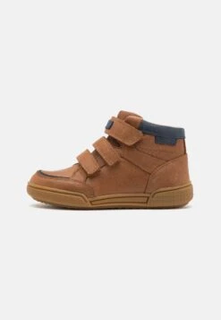 Geox Poseido Boy - Sneakers Alte - Cognac/Blue