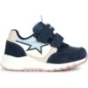Geox B Pyrip Scarpe Primi PassiDark Navy Light Rose Bambini Scarpe Neonato GE116D03A-K11