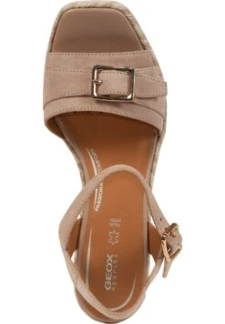 Geox D Panarea - Sandali Con Zeppa - Nude -Geox Offerte Negozio 15cf512512f04ea1b0fd383b35b6c978