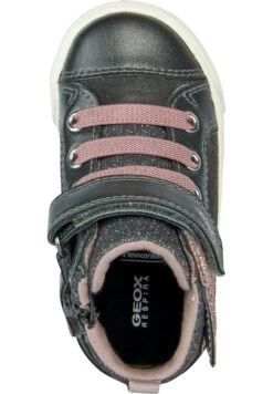 Geox B KilwiScarpe Primi PassiDark Grey Light Rose Bambini Scarpe Neonato GE116D03C-C11 -Geox Offerte Negozio 17eeaea51fc84444b83a53cc19a3c1a0