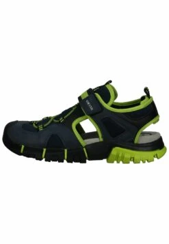 Geox Sandali Da TrekkingNavy Lime Bambini Sandali GE114G05L-K11
