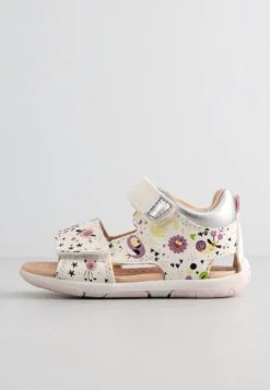Geox Tapuz - Sandali - White/Lt Rose