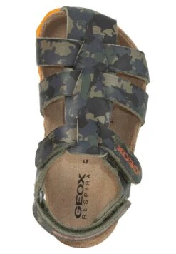 Geox Chalki Sandali Da TrekkingMilitary Orange Bambini Sandali GE114G04Y-H11 -Geox Offerte Negozio 1d4f7d0932b54242bb3c5fbd5f9745e3