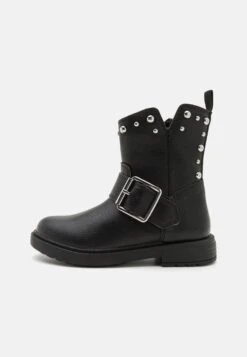 Geox Eclair Girl - Stivaletti Texani / Biker - Black