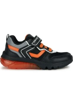 Geox J CiberdronSneakers BasseBlack Orange Bambini Sneakers GE114D0JI-Q11