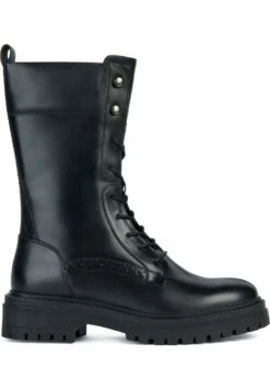 Geox D IrideaStivaletti StringatiBlack Donna Stivaletti GE111N0CD-Q11