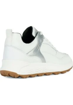 Geox Spherica- Sneakers Basse - White Silver -Geox Offerte Negozio 2420fdbd22b64d8f83fea3dffc86f610