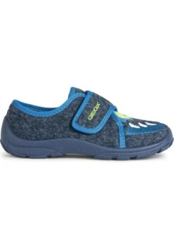 Geox J NymelScarpe A StrappoNavy Lime Bambini Scarpe Basse GE114E03P-K11