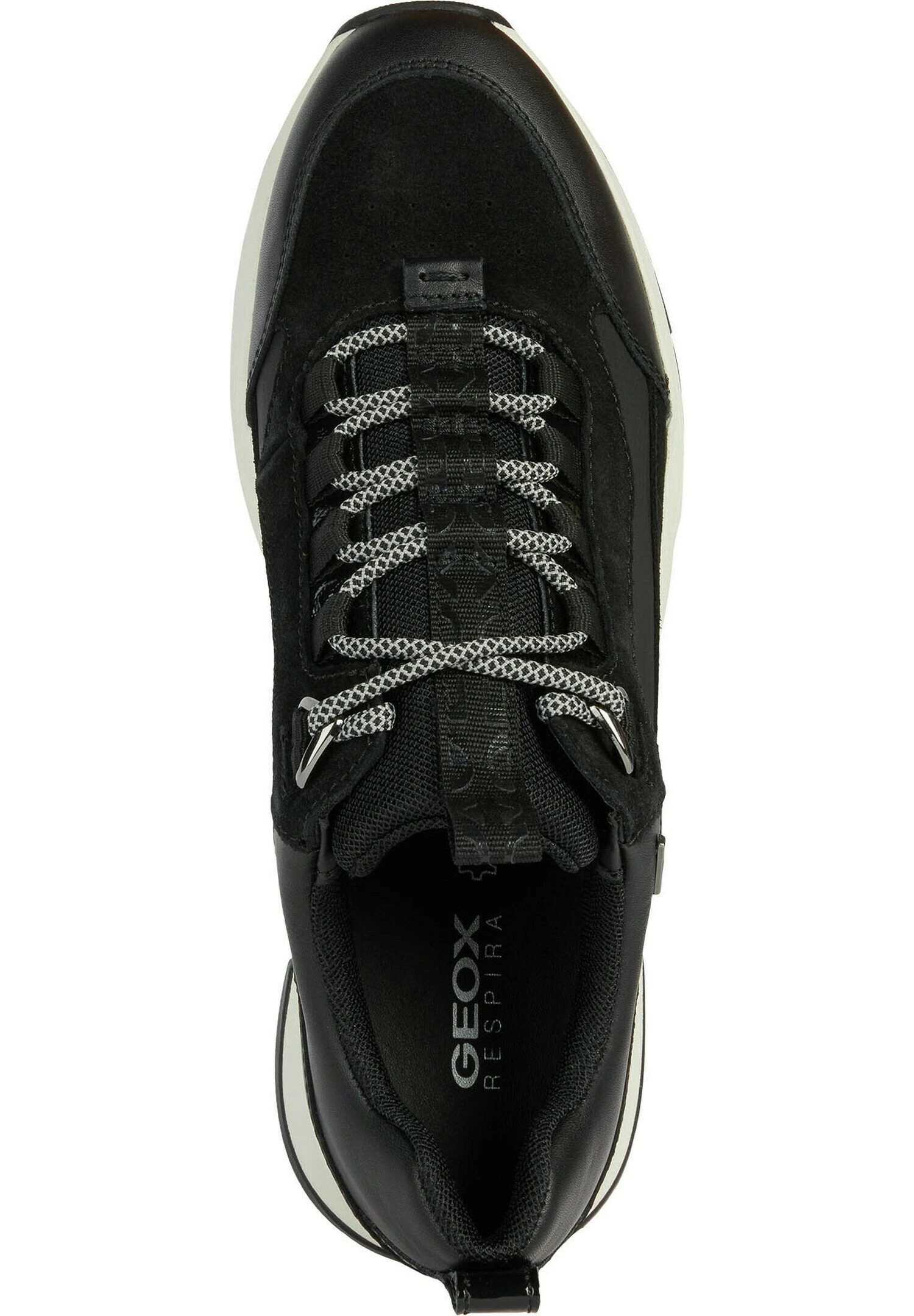 Geox D Falena B Abx - Sneakers Basse - Black 3 Geox D Falena B Abx - Sneakers Basse - Black - immagine 3