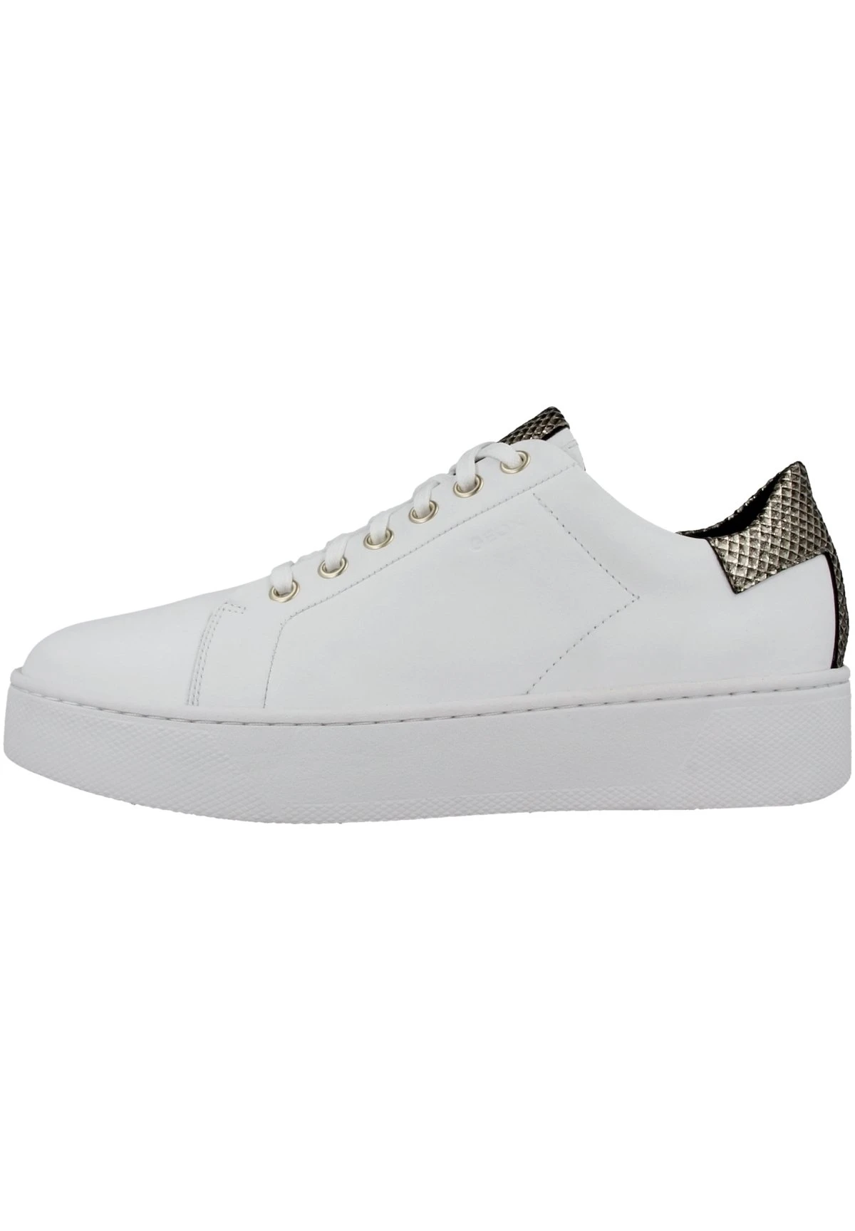 Geox Skyely Sneakers BasseWhite-Light Gold Donna Sneakers GE111A0RR-A11 1 Geox Skyely Sneakers BasseWhite-Light Gold Donna Sneakers GE111A0RR-A11