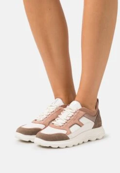 Geox SphericaSneakers BasseOffwhite/Dark Rose Donna Sneakers GE111A0YY-B11