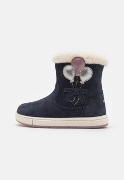 Geox Trottola Girl - Stivaletti - Navy/Pink
