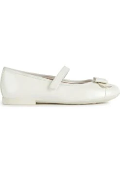 Geox Jr Plie' - Ballerine Con Cinturino - White