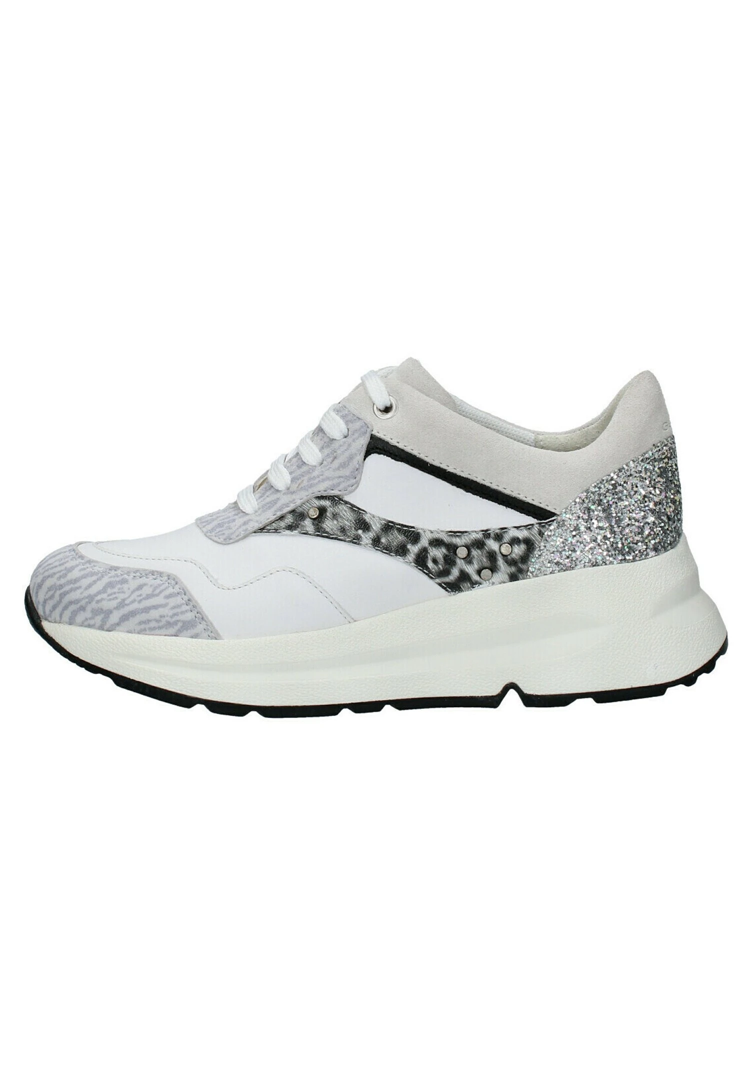 Geox D25Fla - Sneakers Basse - Bianco 1 Geox D25Fla - Sneakers Basse - Bianco