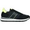 Geox U Spherica Vseries - Sneakers Basse - Black Lime