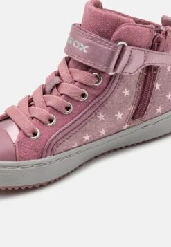 Geox Kalispera Girl - Sneakers Alte - Dark Pink -Geox Offerte Negozio 3e497e799b59431fbc2e1a26f64a12b0