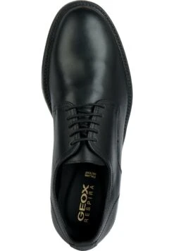 Geox U Tiberio - Stringate Eleganti - Black -Geox Offerte Negozio 43490239587844cda12391b8ee03ef9a