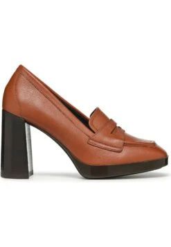 Geox D TeuladaScarpe Con PlateauDark Brown Donna Tacchi Alti GE111B05B-O11