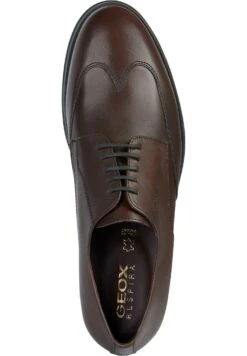 Geox U Decio - Stringate Eleganti - Dark Brown -Geox Offerte Negozio 4564dcbd569e42dabf02df1fe89be535