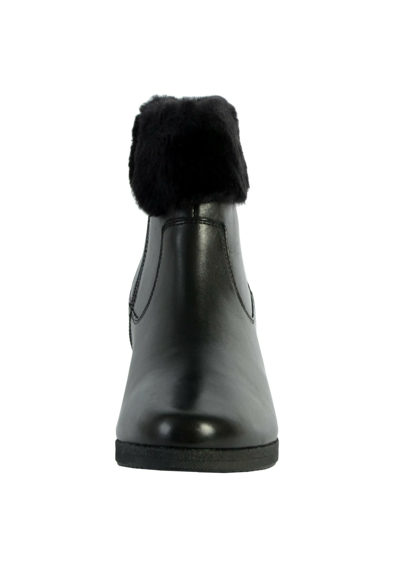 Geox Anylla- Stivaletti Con La Zeppa - Noir 3 Geox Anylla- Stivaletti Con La Zeppa - Noir - immagine 3