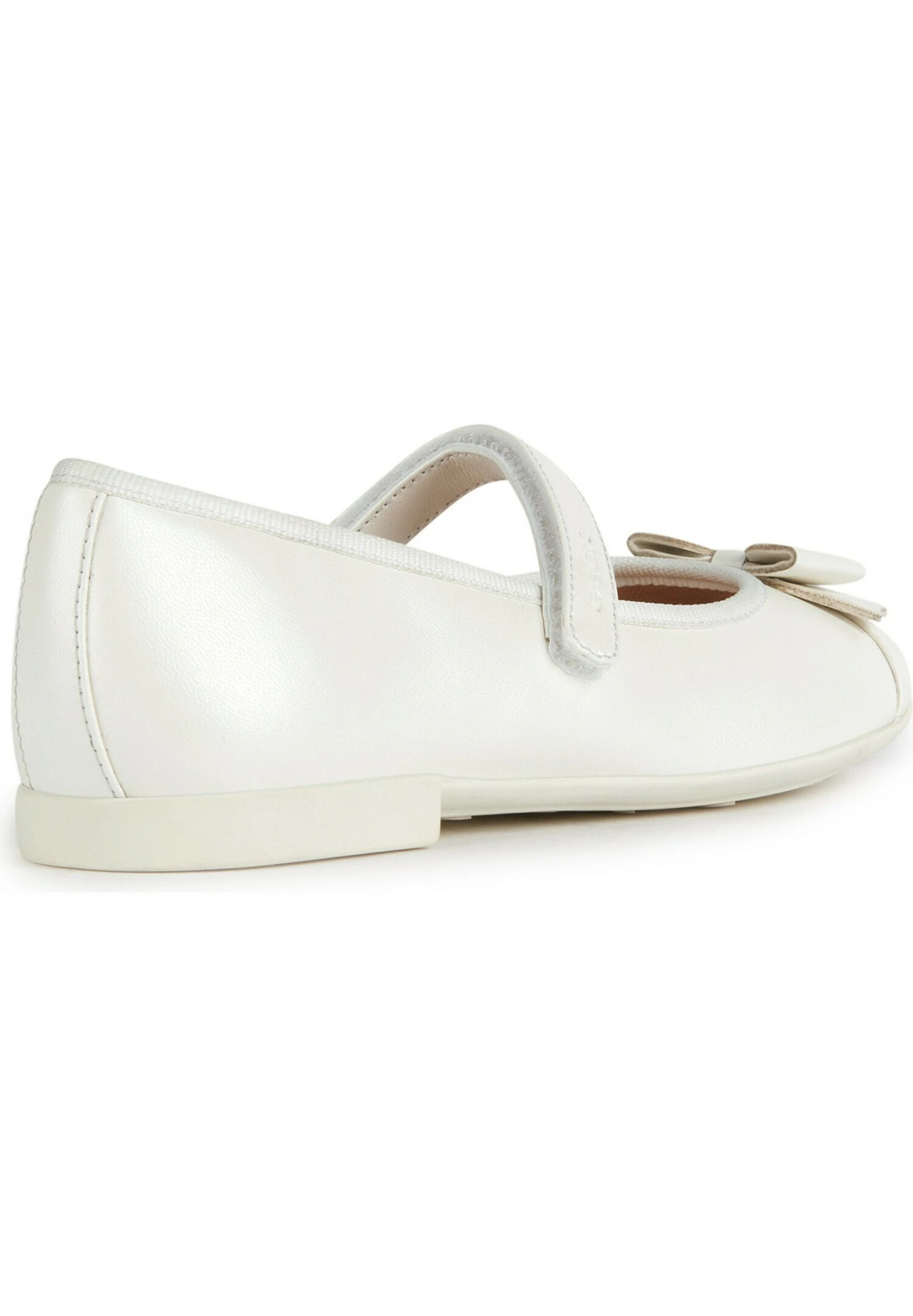 Geox Jr Plie' - Ballerine Con Cinturino - White 6 Geox Jr Plie' - Ballerine Con Cinturino - White - immagine 6