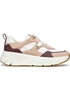 Geox D Diamanta - Sneakers Basse - White Nude