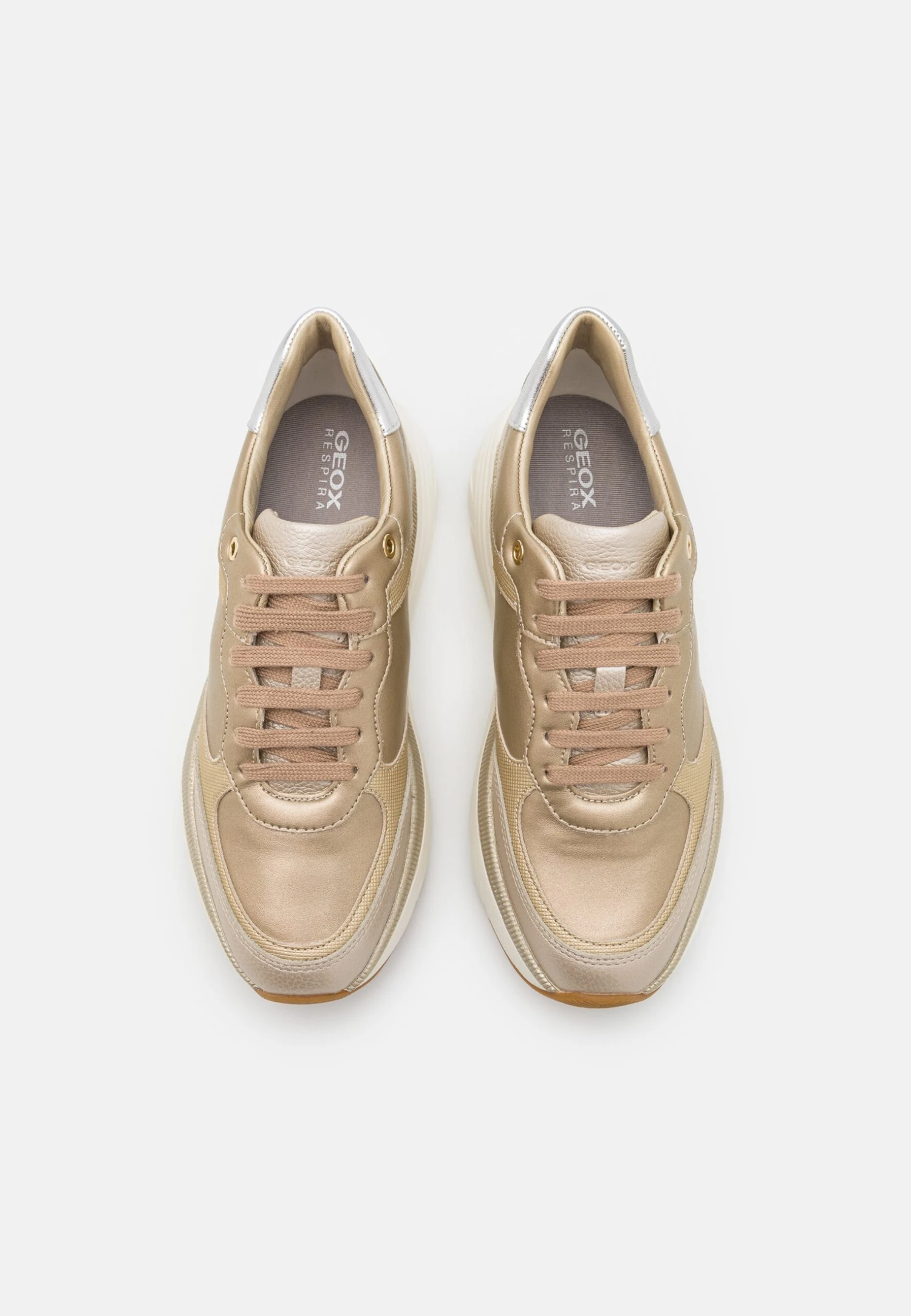 Geox DiamantaSneakers BassePlatinum/Gold Donna Sneakers GE111A18Y-F11 6 Geox DiamantaSneakers BassePlatinum/Gold Donna Sneakers GE111A18Y-F11 - immagine 6