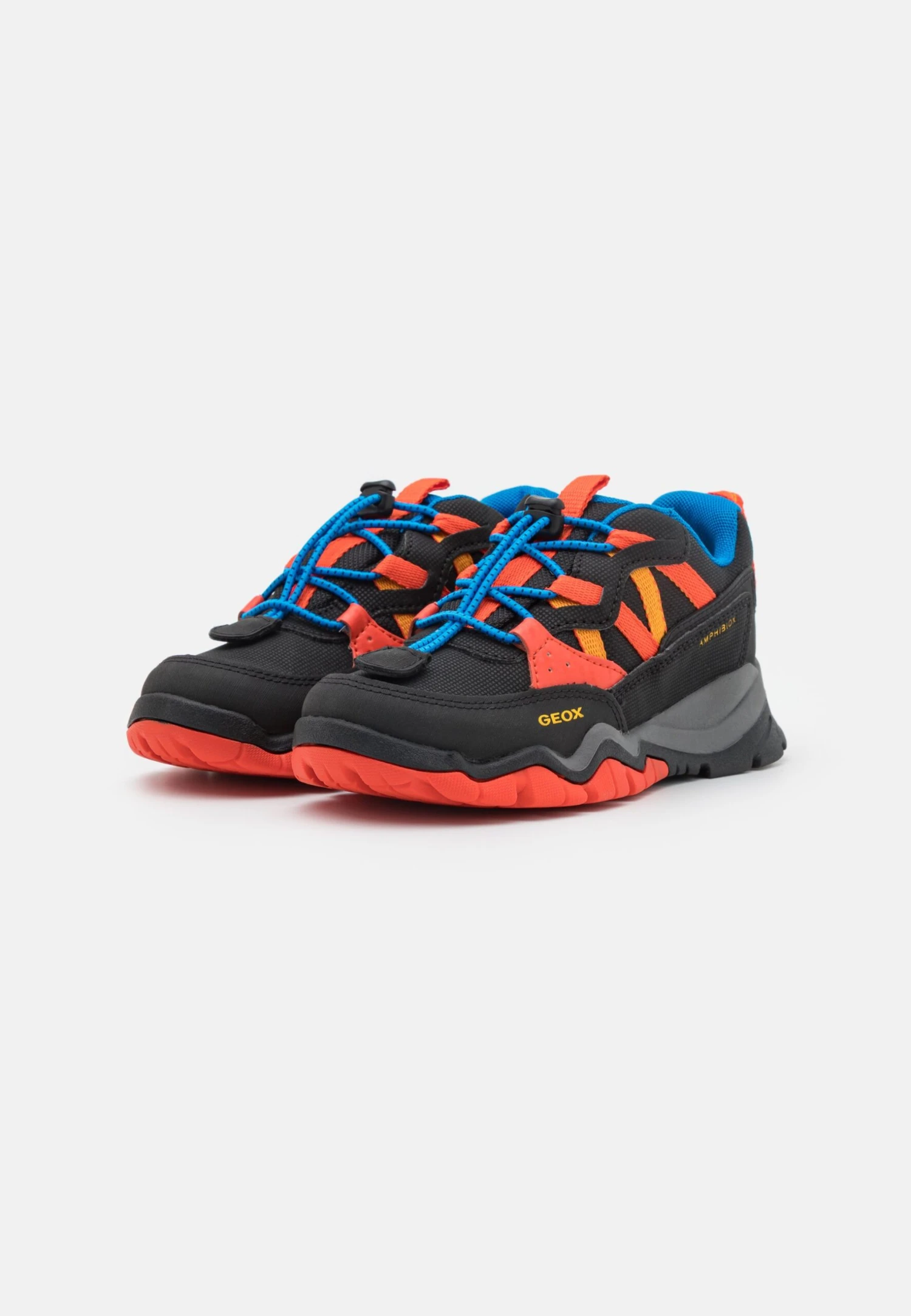 Geox Montrack Boy AbxScarpe A StrappoBlack/Orange Bambini Scarpe Basse GE114E035-Q11 2 Geox Montrack Boy AbxScarpe A StrappoBlack/Orange Bambini Scarpe Basse GE114E035-Q11 - immagine 2