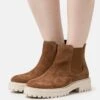 Geox IrideaStivaletti Con PlateauBrown Donna Stivaletti GE111N0AO-O11