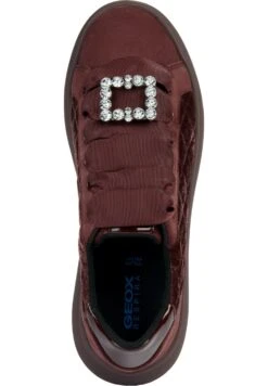 Geox D Spherica - Sneakers Basse - Wine -Geox Offerte Negozio 56a5872c92d64f0a822e12e6554669f8