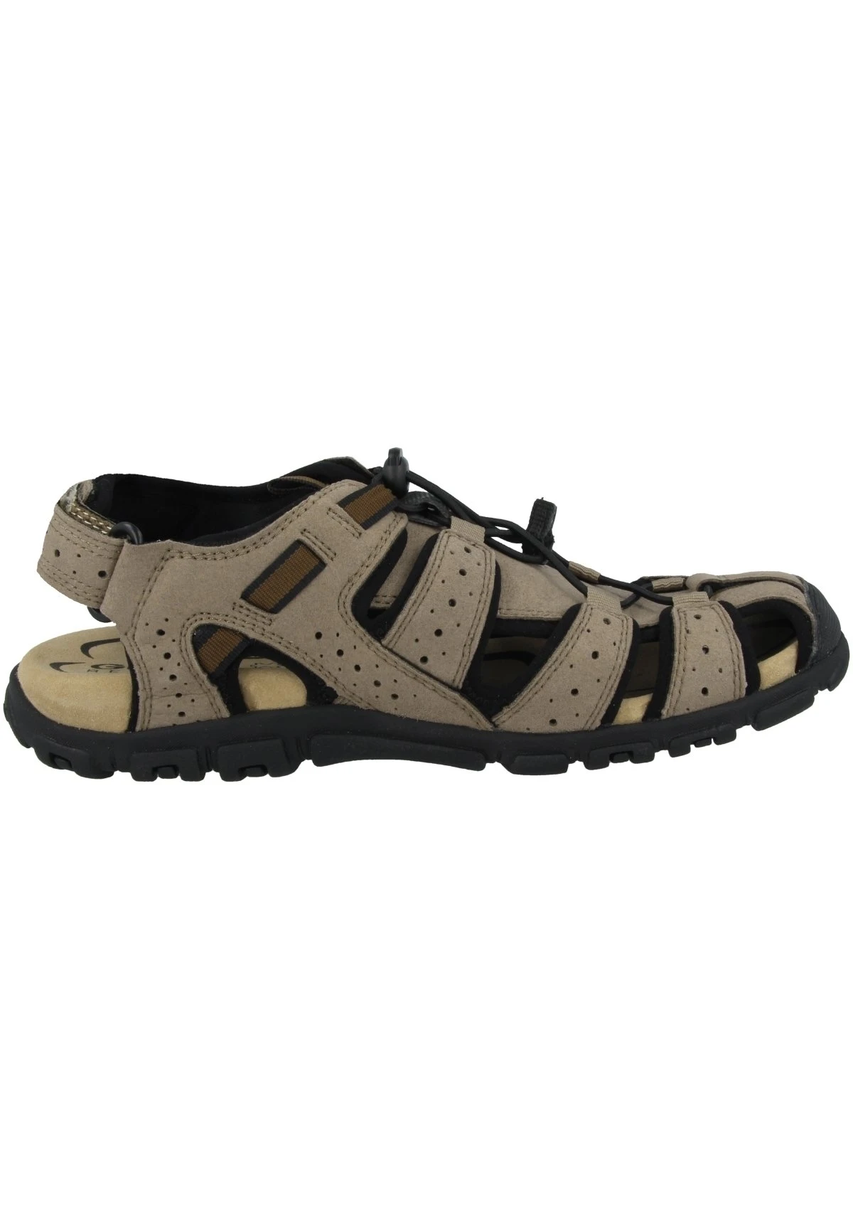 Geox Uomo StradaSandali Da TrekkingTaupe/Black Uomo Scarpe Aperte GE112G00T-C11 5 Geox Uomo StradaSandali Da TrekkingTaupe/Black Uomo Scarpe Aperte GE112G00T-C11 - immagine 5