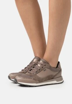 Geox New AnekoSneakers BasseDark Taupe Donna Sneakers GE111A19F-O11
