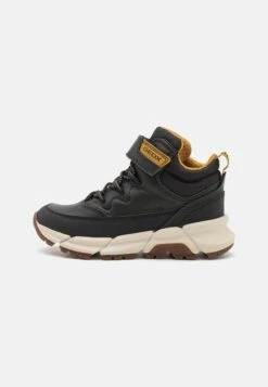 Geox Flexyper Plus BoyStivalettiBlack/Dark Yellow Bambini Stivali GE114I02T-Q11