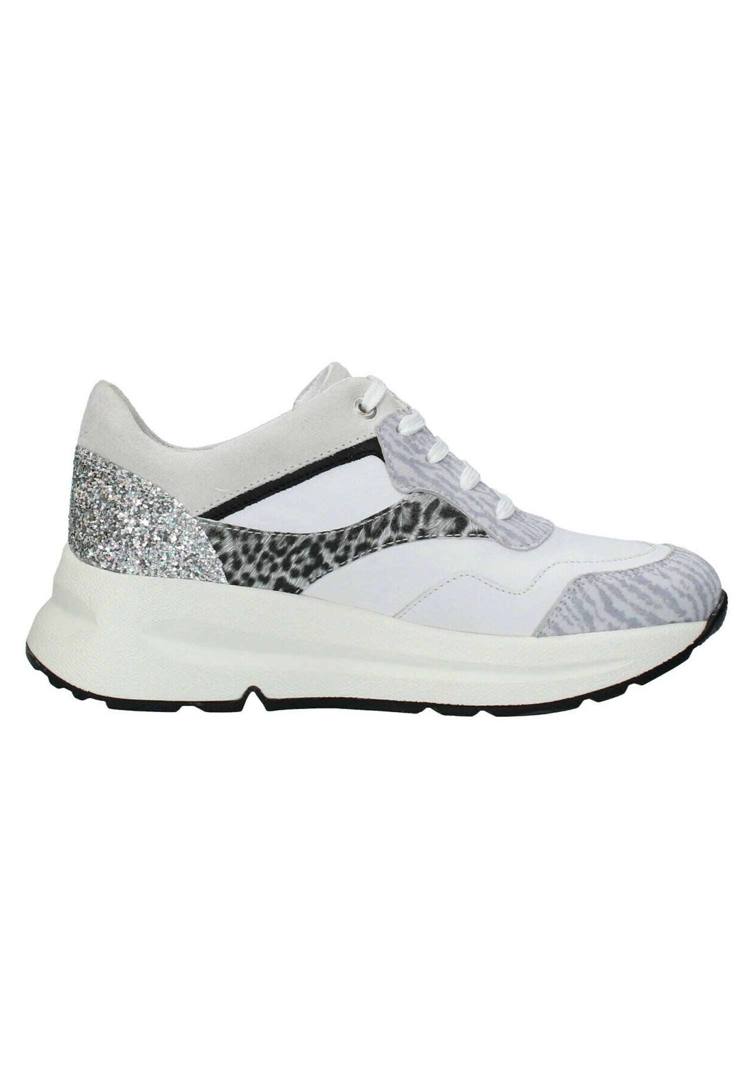 Geox D25Fla - Sneakers Basse - Bianco 4 Geox D25Fla - Sneakers Basse - Bianco - immagine 4