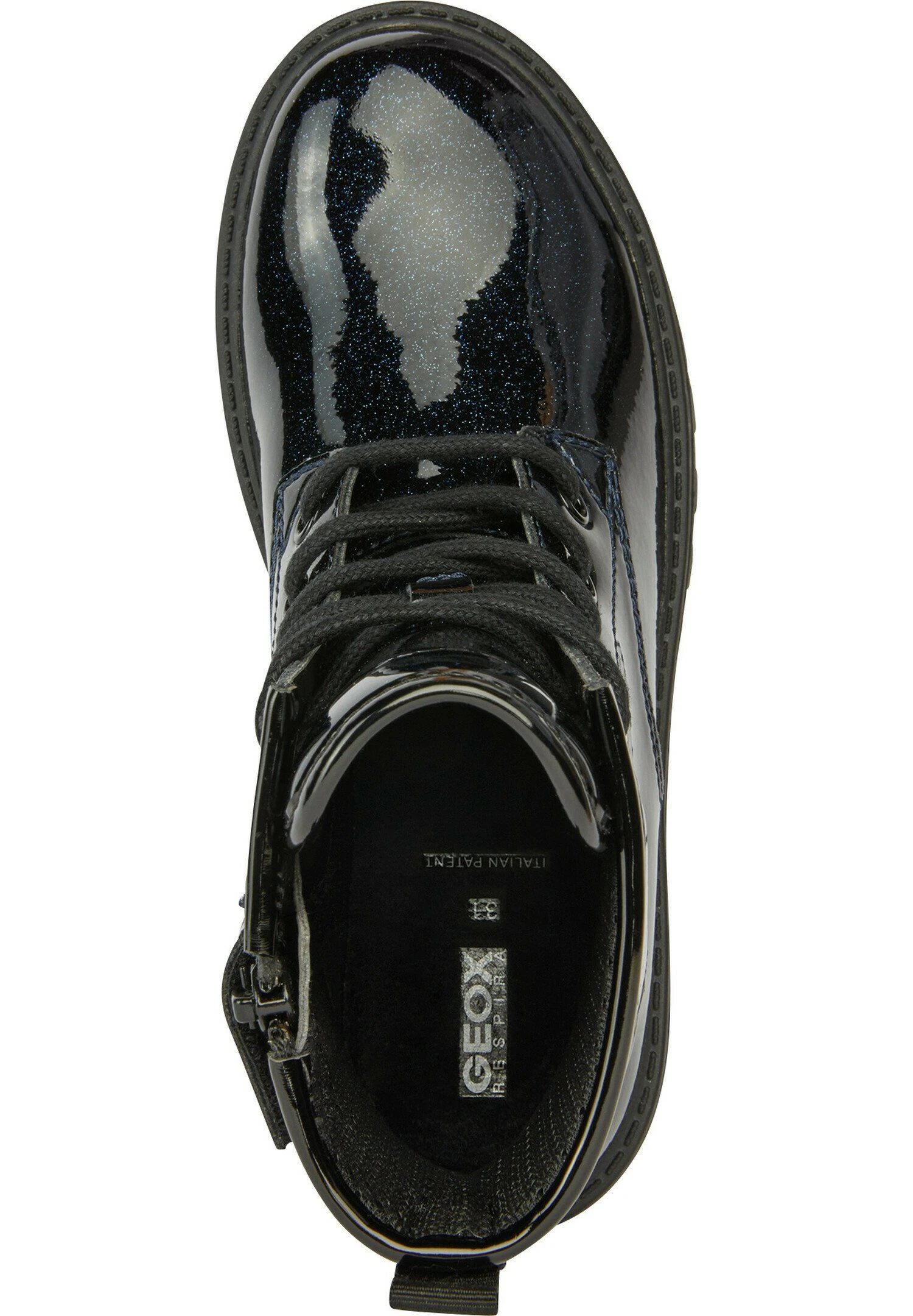 Geox Jr Casey - Stivaletti Stringati - Dark Navy 3 Geox Jr Casey - Stivaletti Stringati - Dark Navy - immagine 3