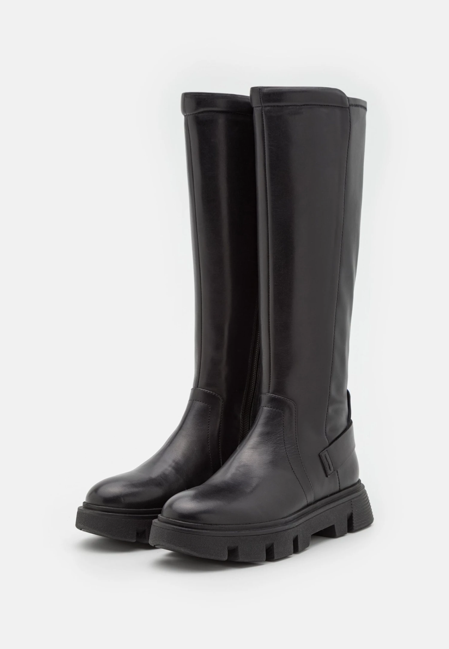 Geox Vilde - Stivali Con Plateau - Black 3 Geox Vilde - Stivali Con Plateau - Black - immagine 3