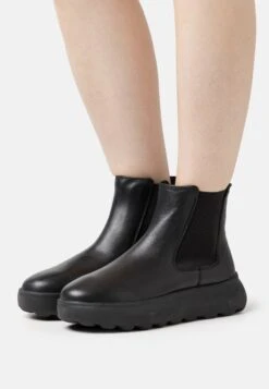 Geox Spherica Ec4.1 - Stivaletti Con Plateau - Black