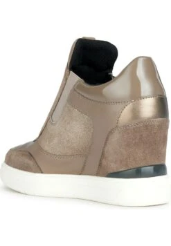 Geox D Maurica - Scarpe Senza Lacci - Dark Taupe -Geox Offerte Negozio 66777b260219472ba75876c88d6427bc