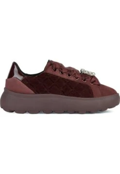 Geox D Spherica - Sneakers Basse - Wine