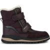 Geox J Adelhide B Ab - Stivali Da Neve- Dark Burgundy