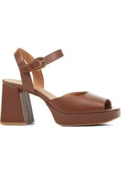 Geox D SoledeaSandali Con TaccoBrown Donna Tacchi Alti GE111B057-O11