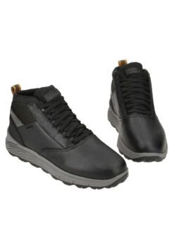 Geox Stringate Sportive - Schwarz/Grau -Geox Offerte Negozio 6b9c8dca9fa0459fa509e130327bb806