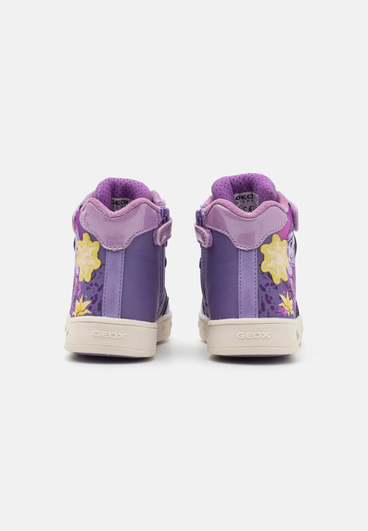 Geox Disney Princess Rapunzel Sneakers AlteLilac/Yellow Bambini Sneakers GE113D0EF-I11 3 Geox Disney Princess Rapunzel Sneakers AlteLilac/Yellow Bambini Sneakers GE113D0EF-I11 - immagine 3