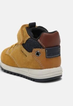 Geox Alben BoyScarpe Primi PassiYellow/Navy Bambini Scarpe Basse GE114I023-B11 -Geox Offerte Negozio 6efb06ba3e644b20abf373fc793400ac